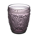 Set van 6 waterglazen 300ml met reliëfbewerking Koralight Voorraad