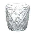 Set van 6 doorzichtige waterglazen van 325ml glas Diversity Aanbod