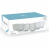 Set van 6 doorzichtige waterglazen van 325ml glas Diversity Catalogus