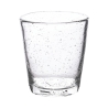 Set van 6 heldere waterglazen in mondgeblazen glas 300ml Cancun Korting