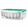 Set van 6 heldere waterglazen in mondgeblazen glas 300ml Cancun Catalogus