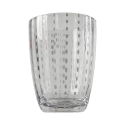 Set van 6 waterglazen met witte stippen 300ml Kalahari Kosten