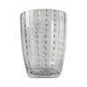 Set van 6 waterglazen met witte stippen 300ml Kalahari Kosten