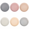 Set van 6 fruitborden van gres, matte afwerking Ø21cm Berlin 3 Aanbieding
