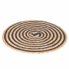 Set van 4 ronde gevlochten placemats van riet Ø38cm Spiral Catalogus