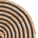 Set van 4 ronde gevlochten placemats van riet Ø38cm Spiral Karakteristieken