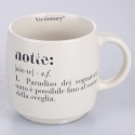 Set van 3 stapelbare mokken van aardewerk 350ml met opschriften Victionary L Korting