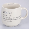 Set van 3 stapelbare mokken van aardewerk 350ml met opschriften Victionary L Korting