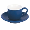 Set van 6 porseleinen espressokopjes 90ml met schoteltje Shade of Ocean Aanbod