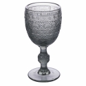 Set van 6 gekleurde glazen van 210 ml met bewerkte oppervlakte New Mexico Model