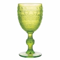 Set van 6 gekleurde glazen van 210 ml met bewerkte oppervlakte New Mexico Karakteristieken