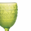 Set van 6 gekleurde glazen van 210 ml met bewerkte oppervlakte New Mexico Prijs