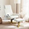 Ergonomische relaxfauteuil met massagefunctie, verwarming en voetensteun Myron Aanbod