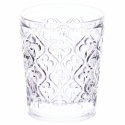 Set van 6 glazen waterglazen met bewerkte oppervlakte 240ml Marrakech Verkoop