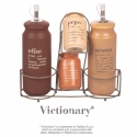 5-delige condiment set met aardewerken olieschenker Victionary A Verkoop