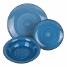 18-delige servies set handbeschilderd aardewerk voor 6 personen Baita Acqua Ocean Catalogus