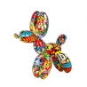 Moderne beeldje ballonhond pop-art in hars MiniMira-PA Aanbod