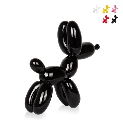 Moderne ballonhond sculptuur in gelakte hars MiniMira-L Aanbieding