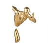 Wandsculptuur van hars met metaal-effect hardloper Doro-M Aanbod