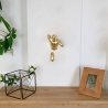 Wandsculptuur van hars met metaal-effect hardloper Doro-M Verkoop
