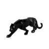 Moderne panterstandbeeld van gelakt hars low poly Kari-L Korting