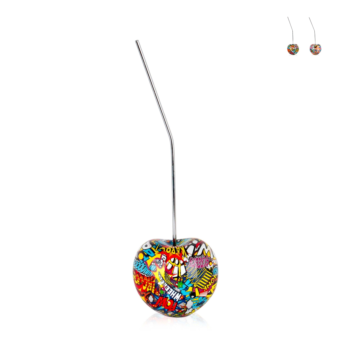 Kersenbeeld in hars pop art stripfiguur stijl MiniKora-PA Aanbieding Kersenbeeld in hars pop art stripfiguur stijl MiniKora-PA Aanbieding