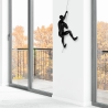 Moderne klimstatuet in gelakte hars voor aan de muur Vero-L Verkoop