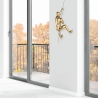 Klimmer wandsculptuur van hars met metaaleffect design Vero-M Keuze