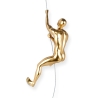 Klimmer wandsculptuur van hars met metaaleffect design Vero-M Karakteristieken