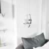 Klimmersbeeldje wandsculptuur van hars met metaal-effect Bata-M Verkoop