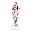 Multicolor paardenhoofd sculptuur in hars Knyph-PA Aanbod