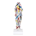 Multicolor paardenhoofd sculptuur in hars Knyph-PA Korting
