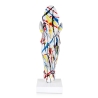 Multicolor paardenhoofd sculptuur in hars Knyph-PA Korting