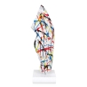 Multicolor paardenhoofd sculptuur in hars Knyph-PA Kortingen