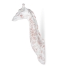 Moderne veelkleurige giraffe wandsculptuur in hars Brysh Aanbod
