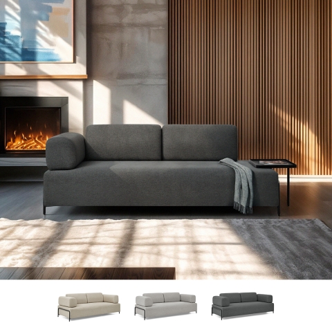 Modulaire modern design 3-zitsbank met salontafels Diadema Aanbieding