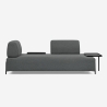 Modulaire modern design 3-zitsbank met salontafels Diadema Catalogus