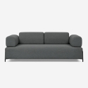 Modulaire modern design 3-zitsbank met salontafels Diadema Kortingen