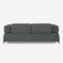 Modulaire modern design 3-zitsbank met salontafels Diadema Voorraad