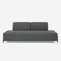 Modulaire modern design 3-zitsbank met salontafels Diadema Aanbod