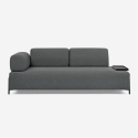 Modulaire modern design 3-zitsbank met salontafels Diadema Korting