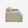 Stoffen 2-zits bank in modern design 202x100x76 cm Acamar Korting
