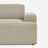 Stoffen 2-zits bank in modern design 202x100x76 cm Acamar Catalogus