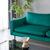 Moderne en elegante donkergroene fluwelen 3-zits bank Tashi Keuze