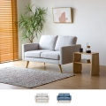 Moderne stoffen 2-zits bank in Scandinavische stijl Marek Aanbieding