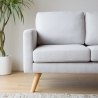 Moderne stoffen 2-zits bank in Scandinavische stijl Marek Keuze
