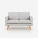 Moderne stoffen 2-zits bank in Scandinavische stijl Marek Verkoop