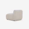 2-zits modulaire bank in beige stof Yuna-2 Keuze