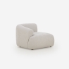 2-zits modulaire bank in beige stof Yuna-2 Afmetingen