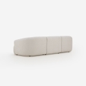 Modulaire 3-zits bank in beige stof Yuna-3 Aanbod